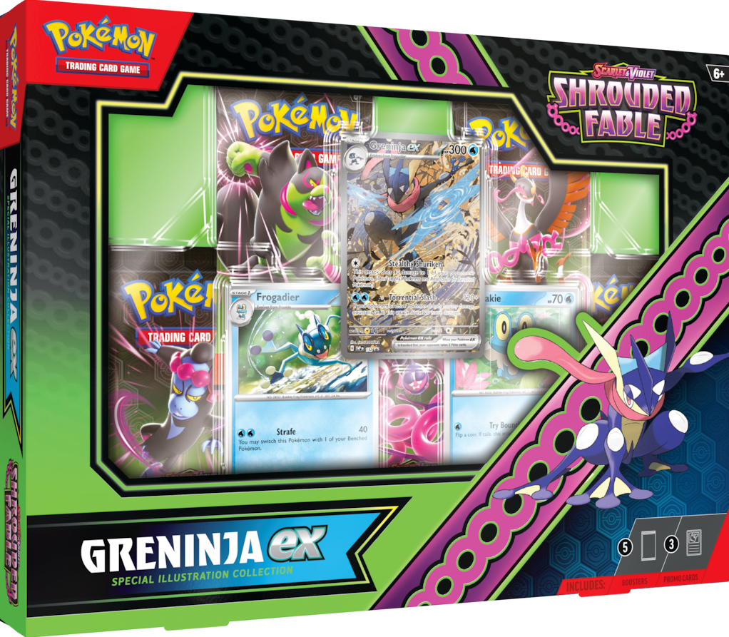 Shrouded Fable Greninja EX Special Illustraion Collection